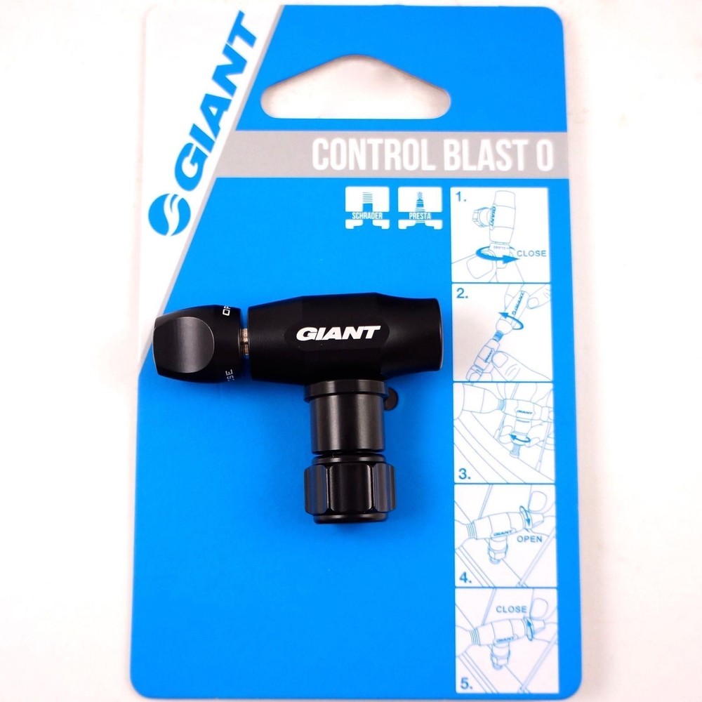GIANT2 Control Blast Co2 Bicycle Inflator Presta&Schrader Pump
