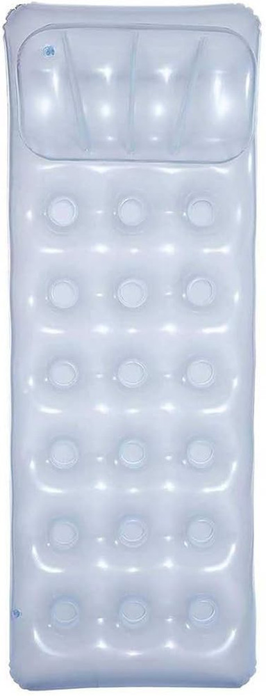 H2OGO! Metal Tech Lounge Inflatable Pool Float