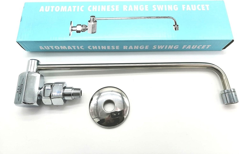 Automatic Chinese Wok Range Swing Faucet