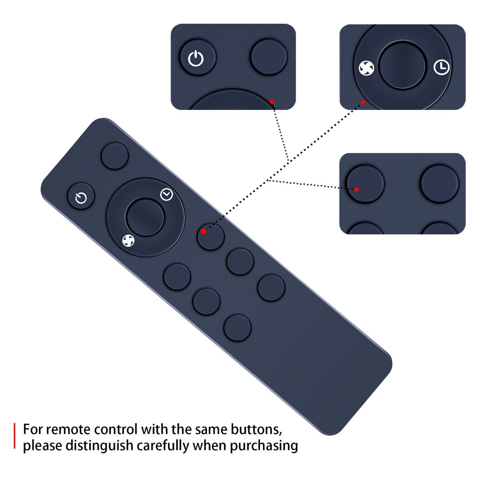 Replacement Remote Control For Lasko Cyclone Pedestal Fan 3 Button