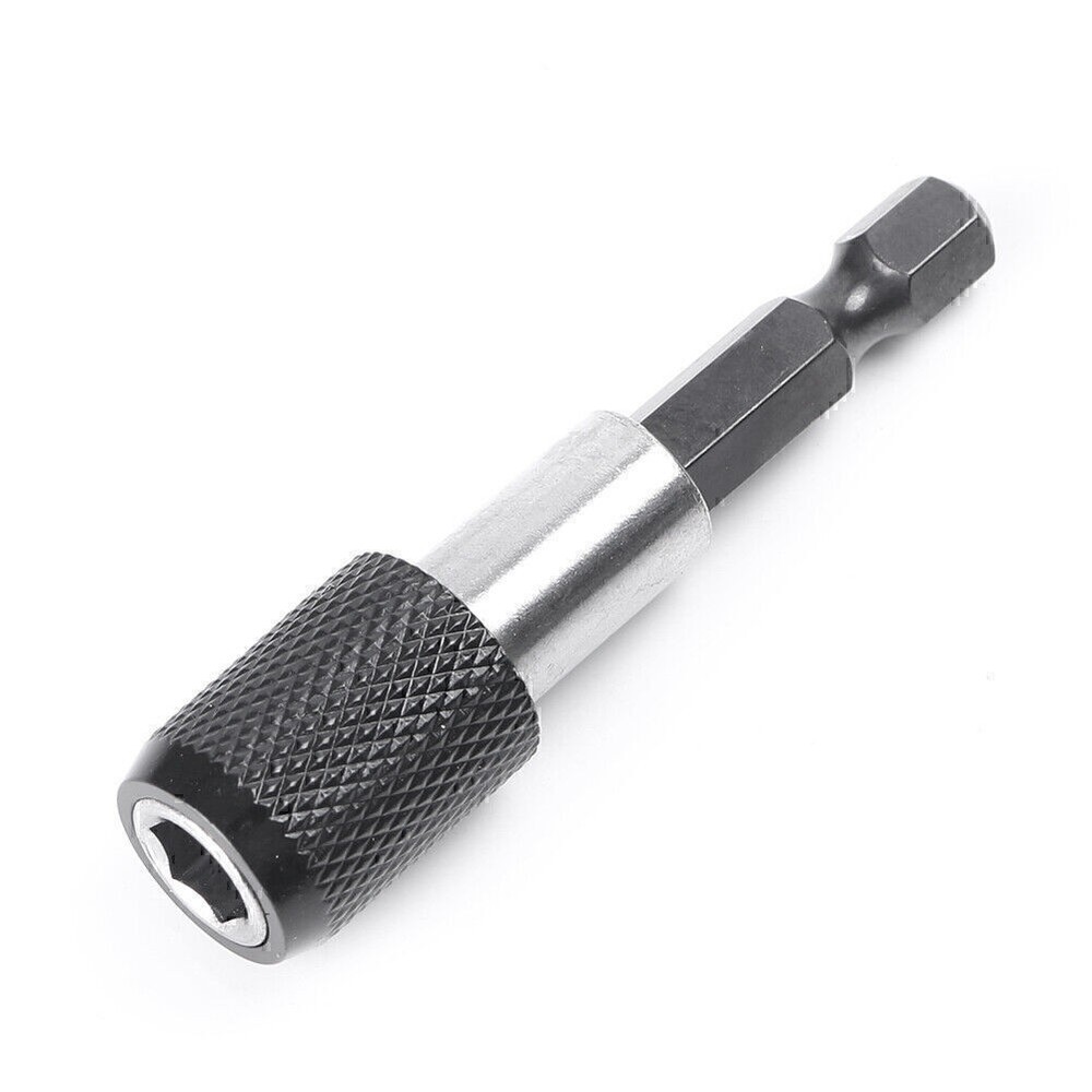 1/4" 60mm Length Hex Shank Magnetic Quick Release Screwdriver Drill Bit Holder