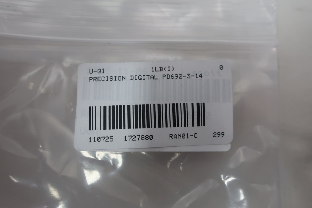 Precision Digital PD692-3-14 Rate/totalizer Panel Meter