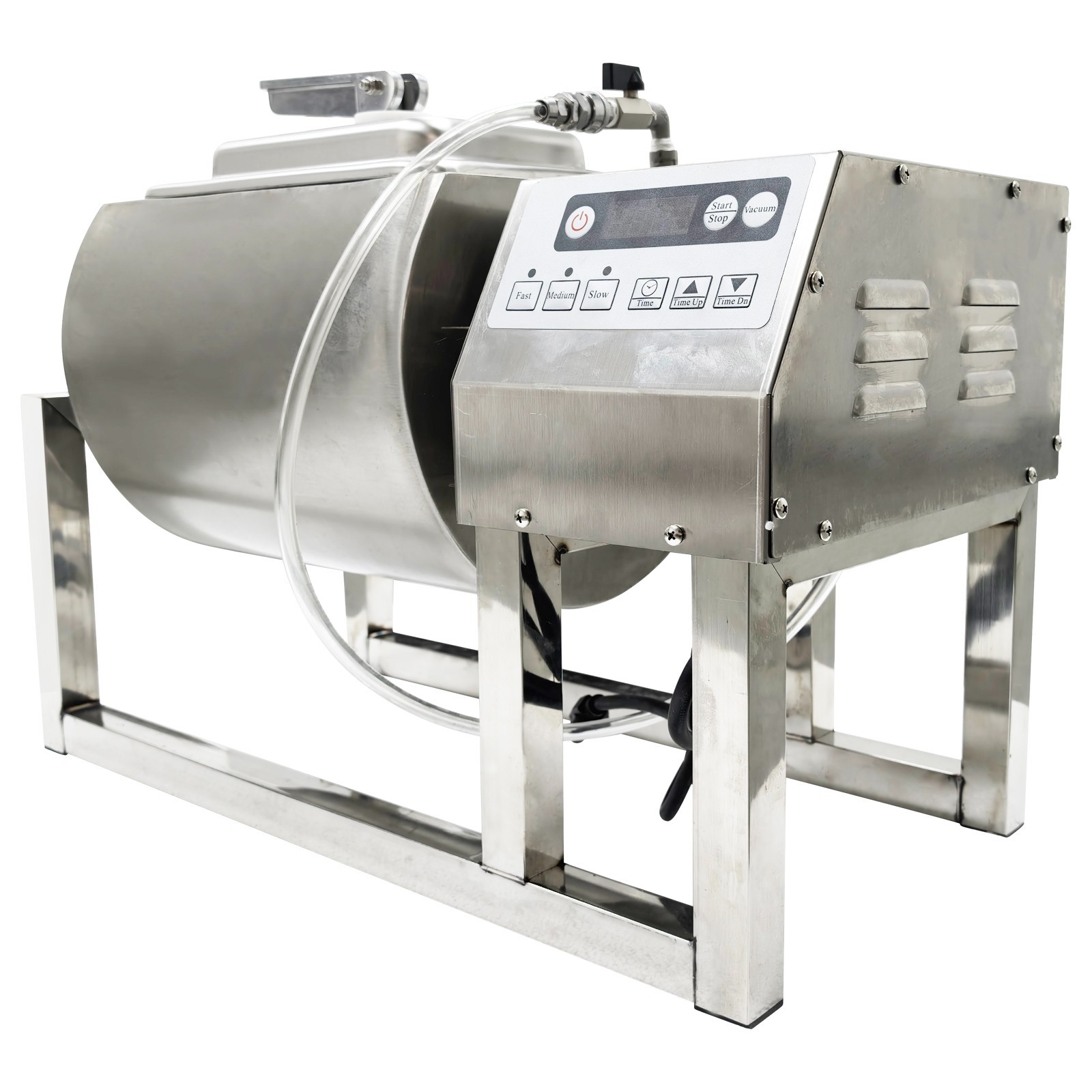 15L Electric Food Marinator Circular Rotatable Marinating Machine Vacuum Meat Tu