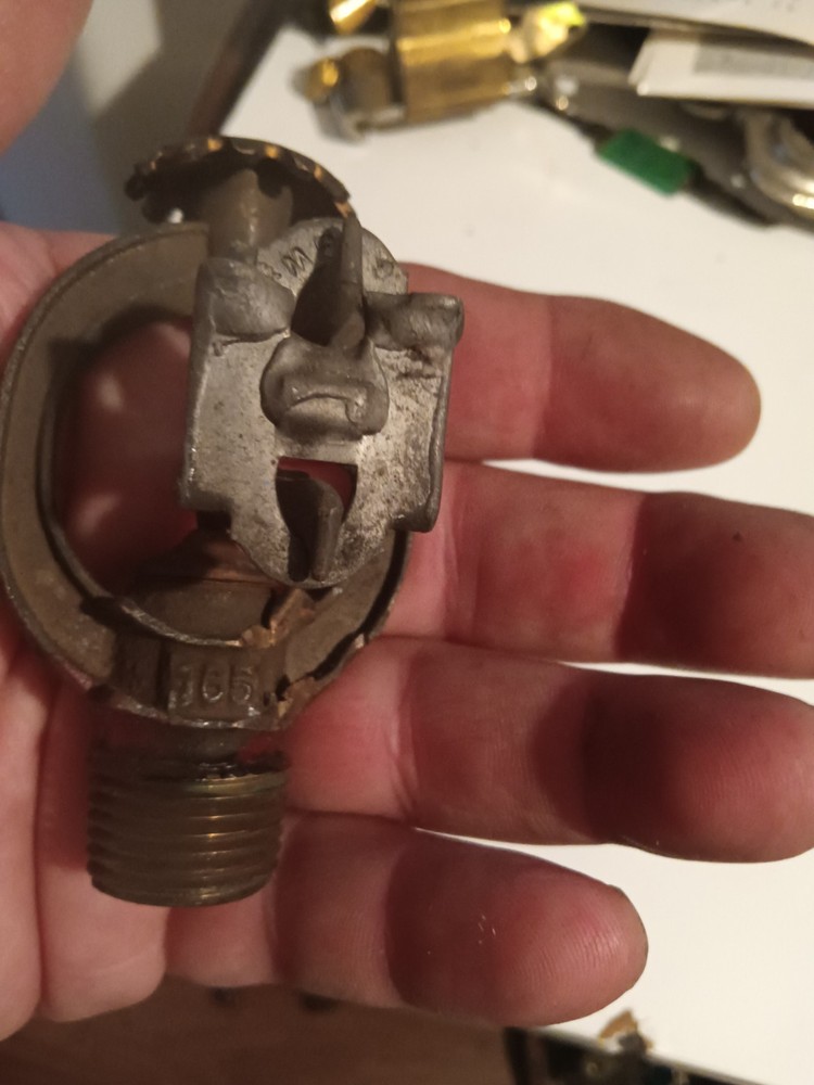 Antique Automatic Brass/Bronze Sprinkler Head 1920