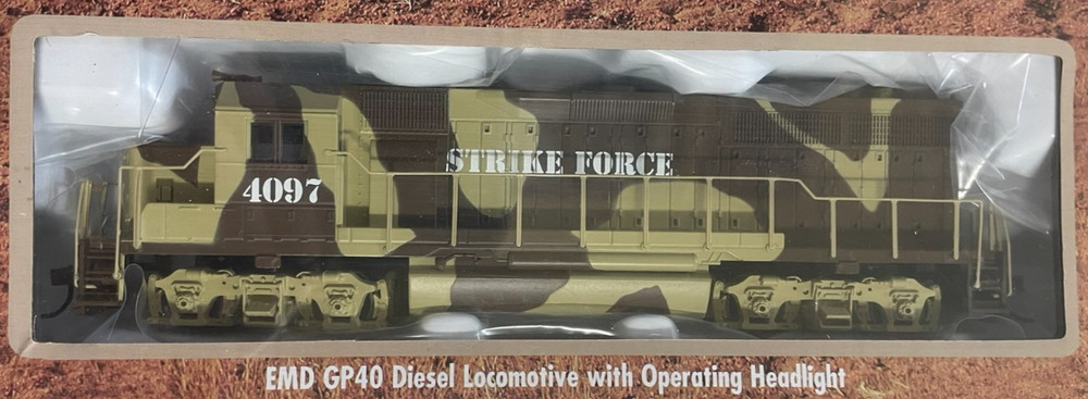 BACHMANN HO #00752 - Strike Force - Military Train Set