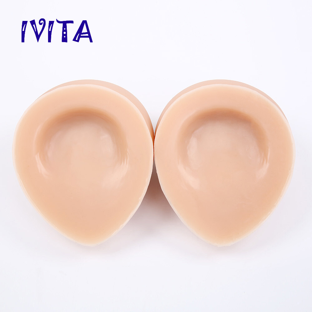 IVITA G Cup Silicone Breast Forms Crossdresser Fake Boobs Enhancers