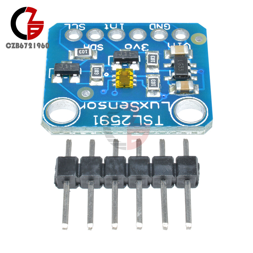 1/5/10X TSL2591 High Dynamic Measuring Range Digital I2C IIC Light Sensor Module