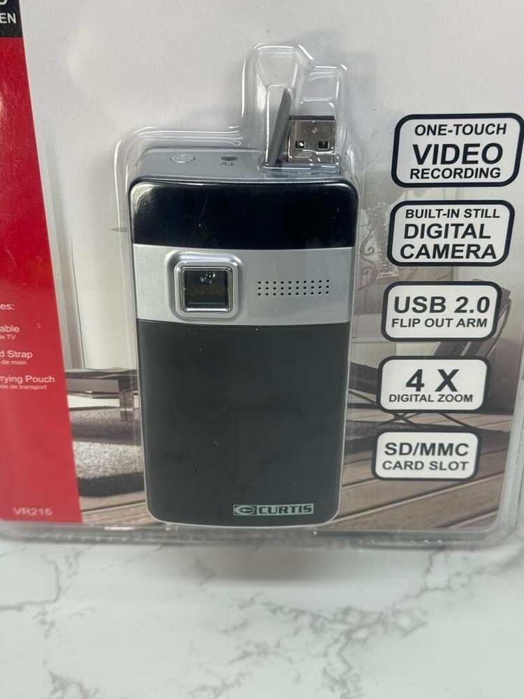 Curtis Digital Camcorder VR215 Compact Pocket Size