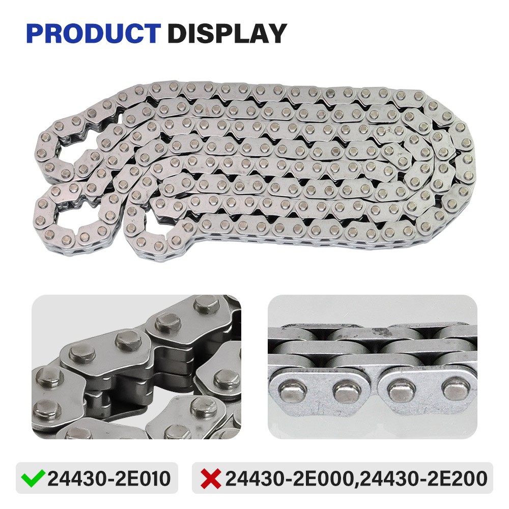 Timing Chain Kit with VVT Camshaft Gears for 2017-2021 Hyundai Elantra Kona 2.0L