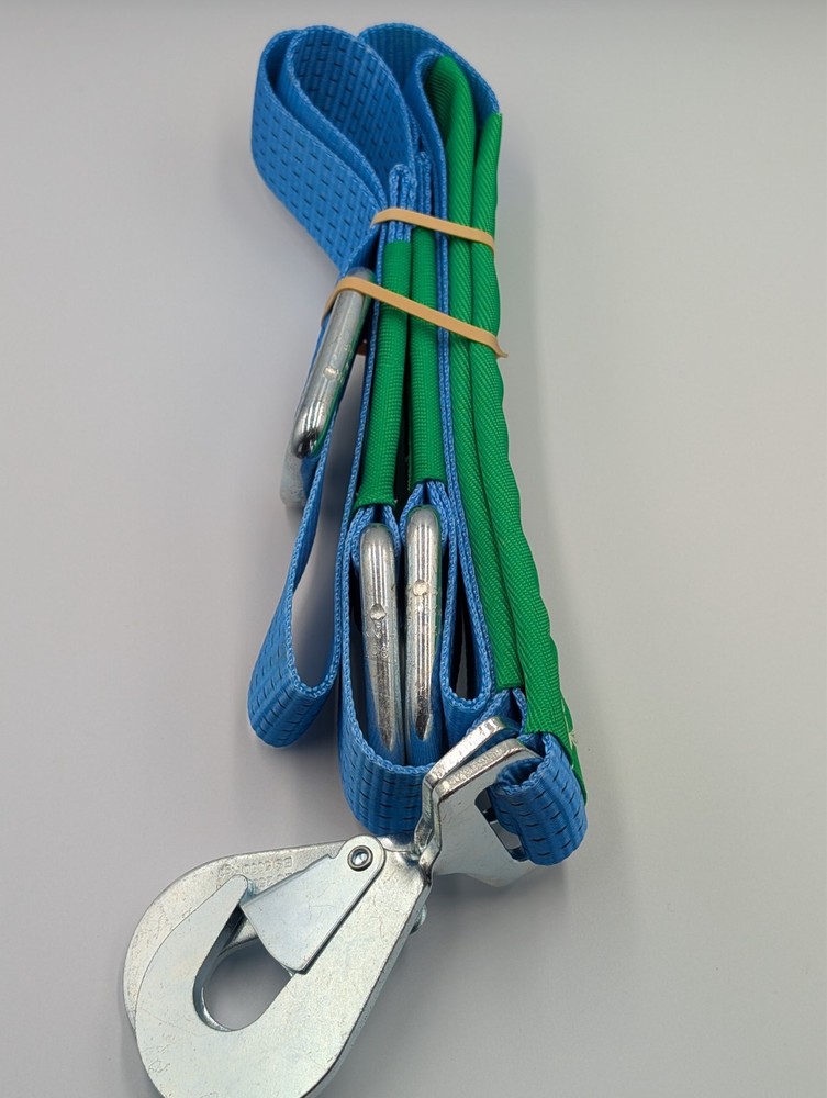 Blue Winch Recovery Brother Trailer Strap - Even Pull System