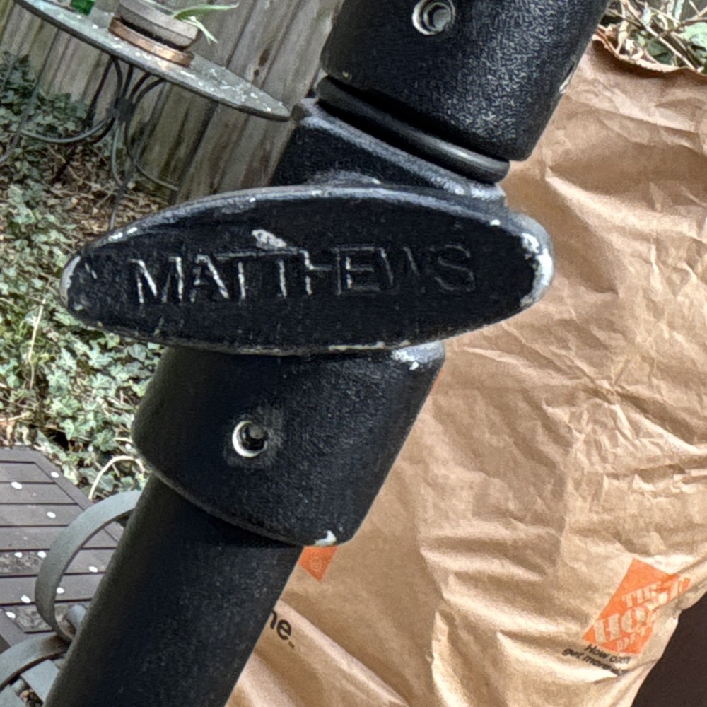 Matthews 40" C-Stand with 5/8" Bushing , black