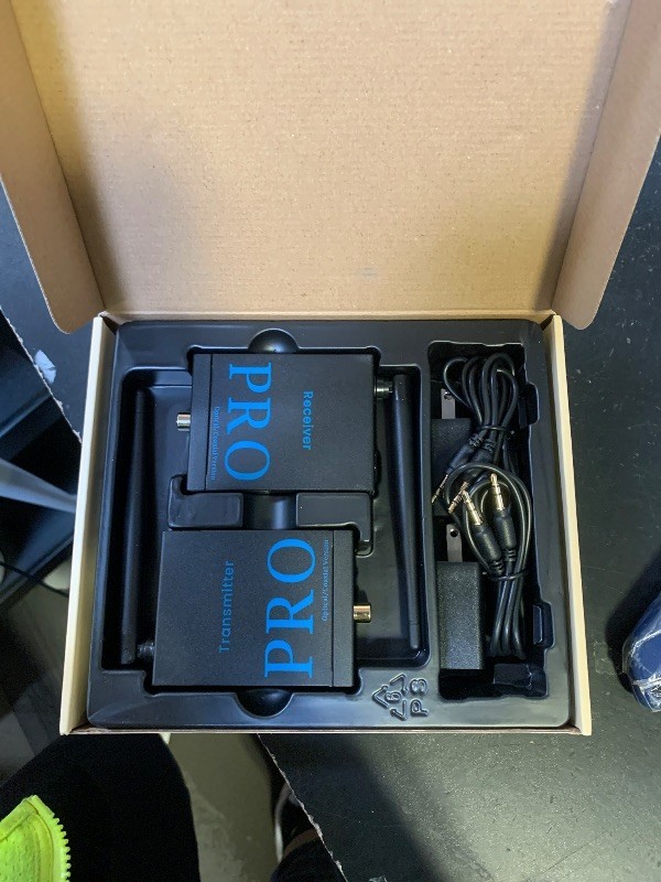 1Mii 2.4GHz Wireless Audio Transmitter and Receiver (1 TX+1 RX), HiFi Audio, 20m