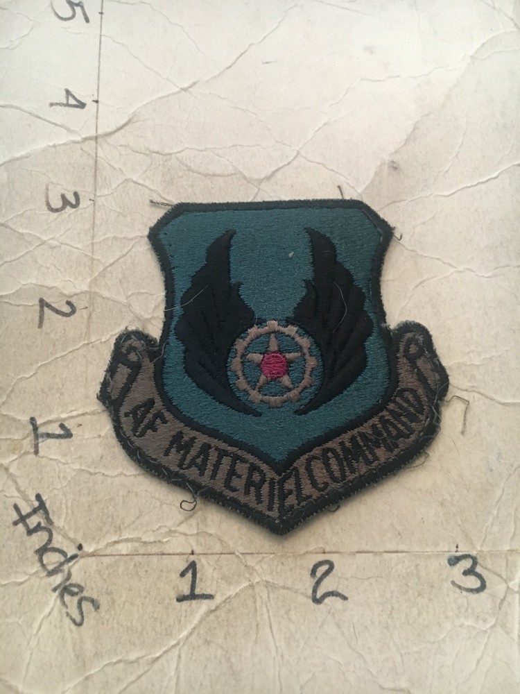 USAF Materiel Command Squadron subdued patch 6/3/25