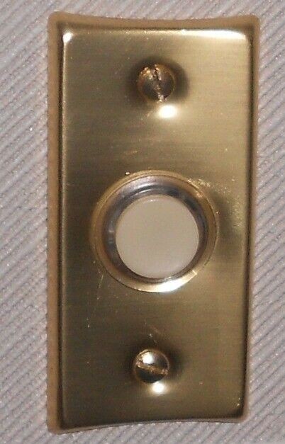 Push Button Not-Lighted ECONOMY Pushbutton GOLD FINISH NEW NuTone PB-6