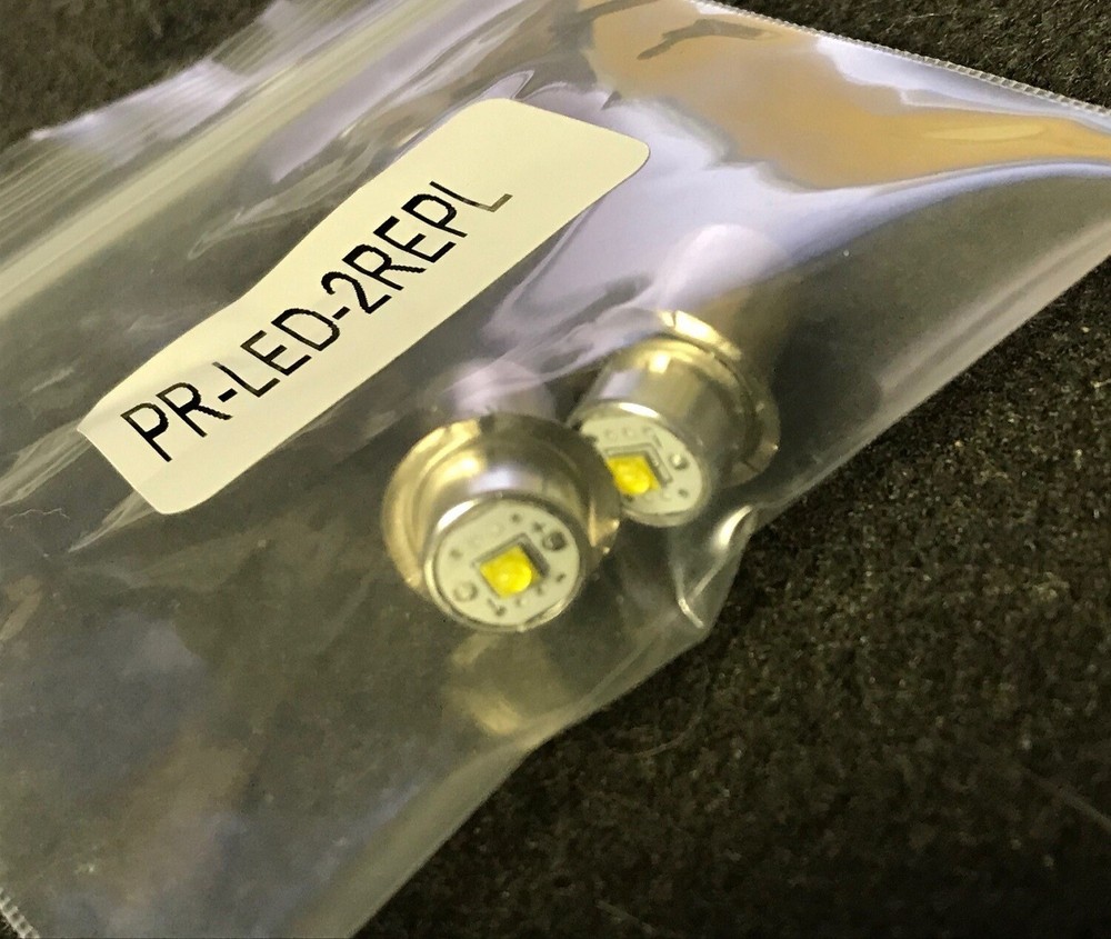 Fulton Ind. ANGLE HEAD FLASHLIGHT Replacement PR-LED Bulbs for MX-991/U & 993/U