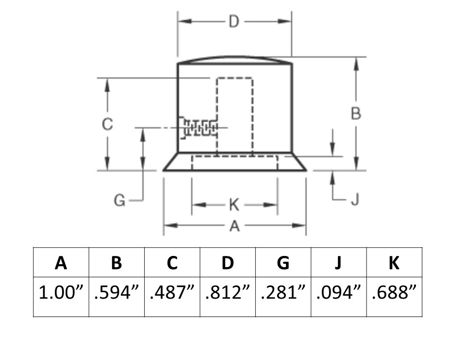 COSMO 7647 SKIRTED POINTER DIAL KNOB FOR SWAN 350C 1PC