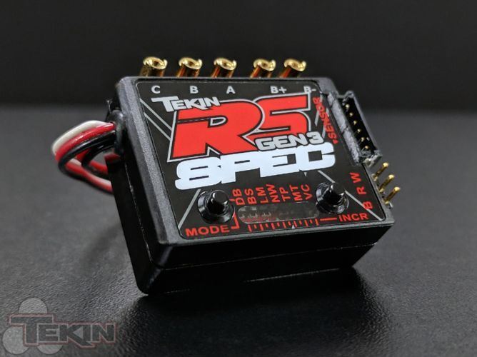 Tekin - RS Gen3 Spec Sensored/Sensorless D2 ESC 13.5 Turn Limit