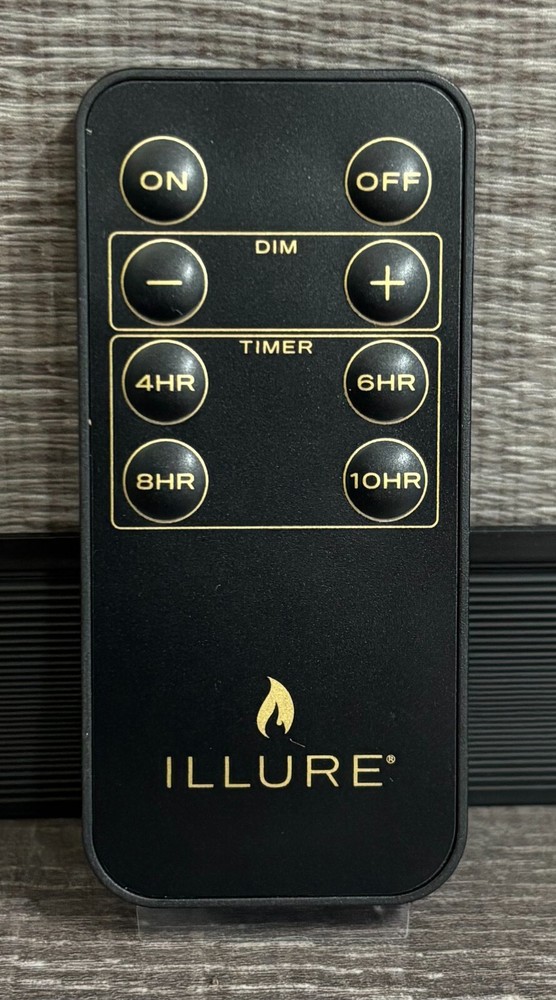 Lot of 4 Illure Candle Replacement Remote Controls