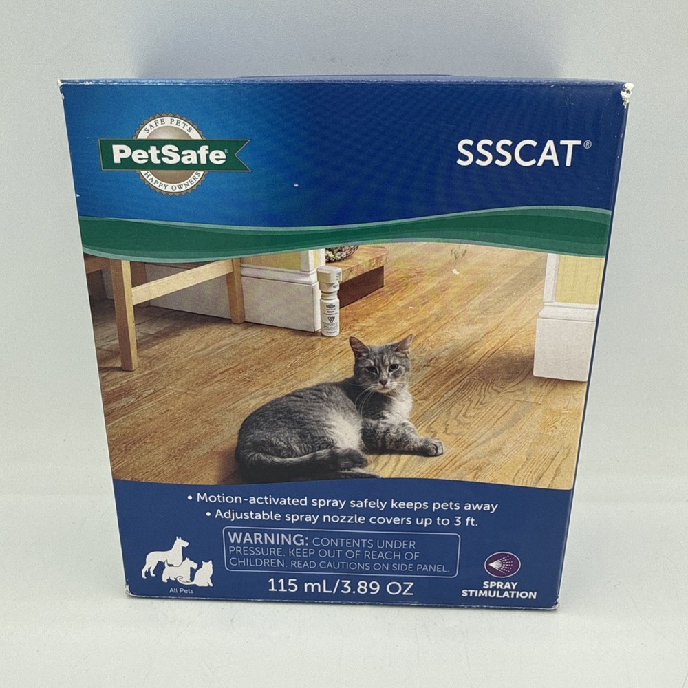 PetSafe Ssscat Motion Activated Spray Deterrent NIB Unopened