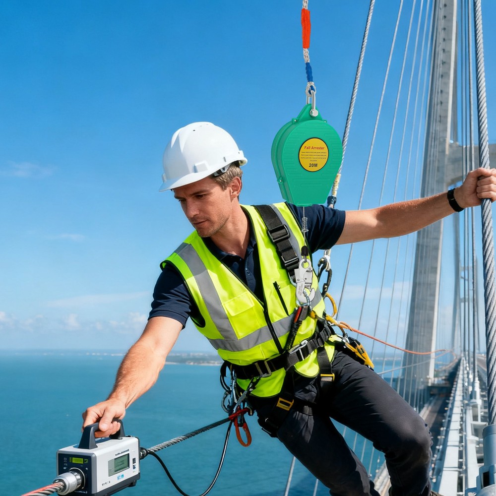 20m Self-retractable Fall Arrester Fall Arrest Protector Fall Protection Gear