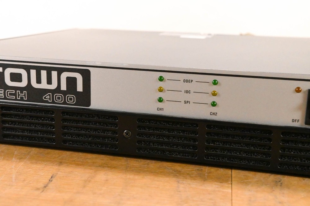 Crown Com-Tech 400 2-Channel Power Amplifier CG01ZTX