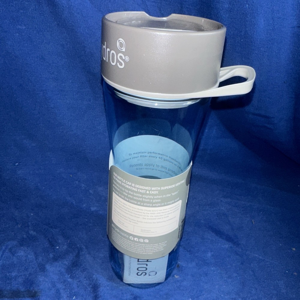 Hydros Fast-flo Tech Filtration 20 Oz Filtering Bottle