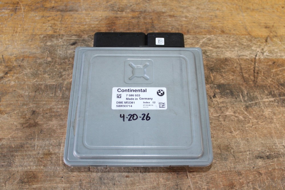 OEM BMW E82 E88 E90 E92 E93 DME ECU N54 Engine Computer Control MSD81