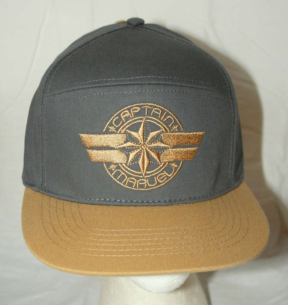 Marvel Comics Captain Marvel Baseball Cap Hat New Snap back OSFM M/L