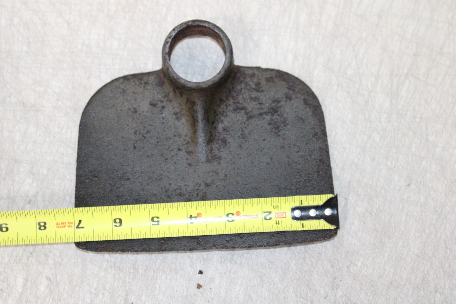 Vintage Large Garden Hoe Head Vintage Garden Trenching Hoe Head Cultivator