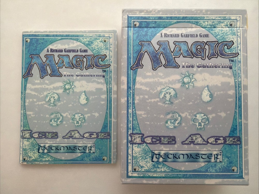 Magic The Gathering Ice Age Starter Deck Box Empty With Strategy Guide