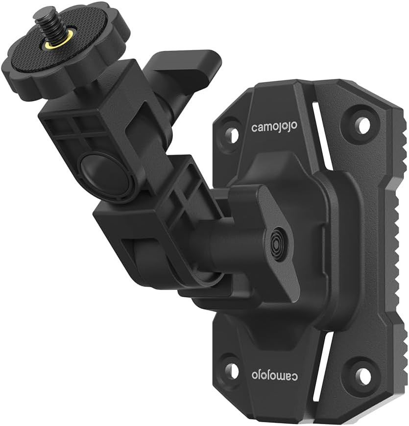 Trail Camera Mounting Bracket 1/4-20 Thread 360 Rotating