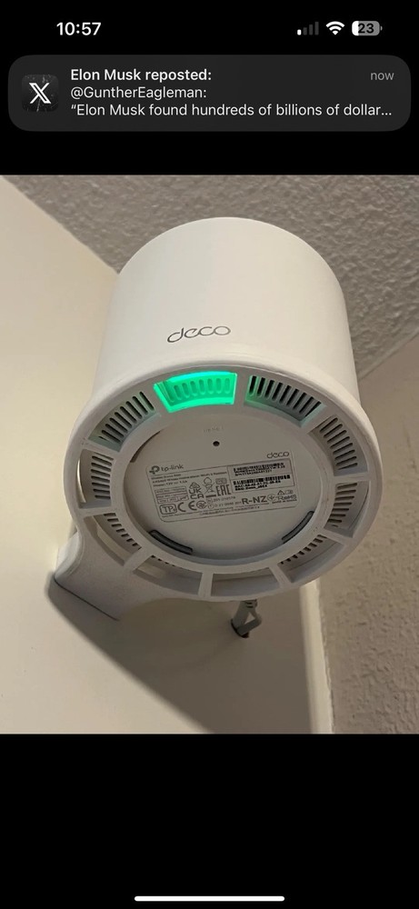 TP-Link DECO X10 X20 X50 X60 Wall mounting bracket