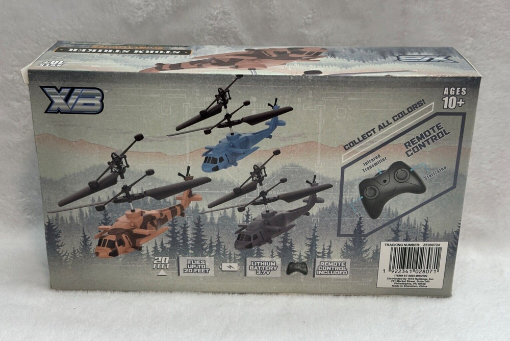 Storm Striker Remote Control Helicopter With Infrared Sensor