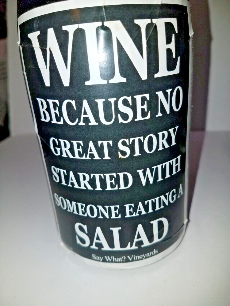 Three Decorative Wine Bottles Empty Funny Kitchen Decor / House Warming Gift