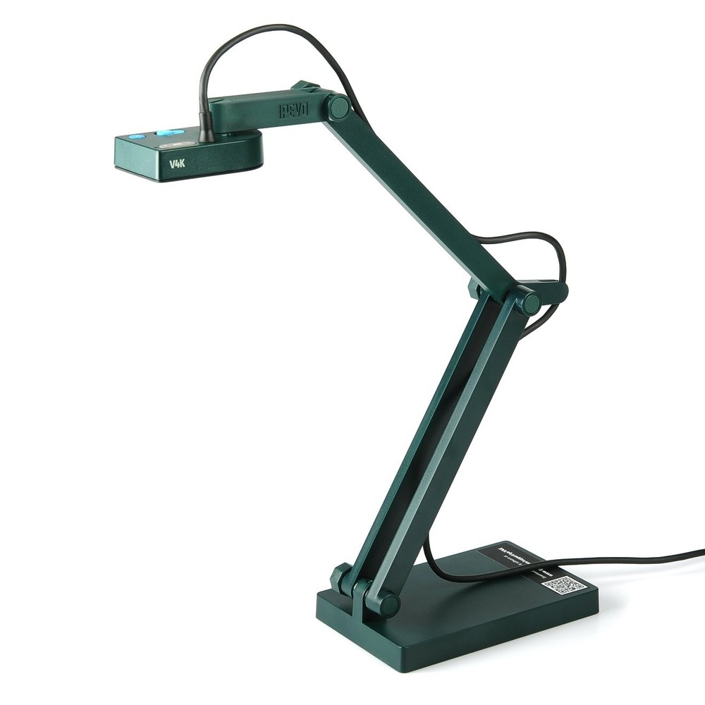 V4K Ultra High Definition 8MP USB Document Camera — Mac OS, Windows, Chromebook