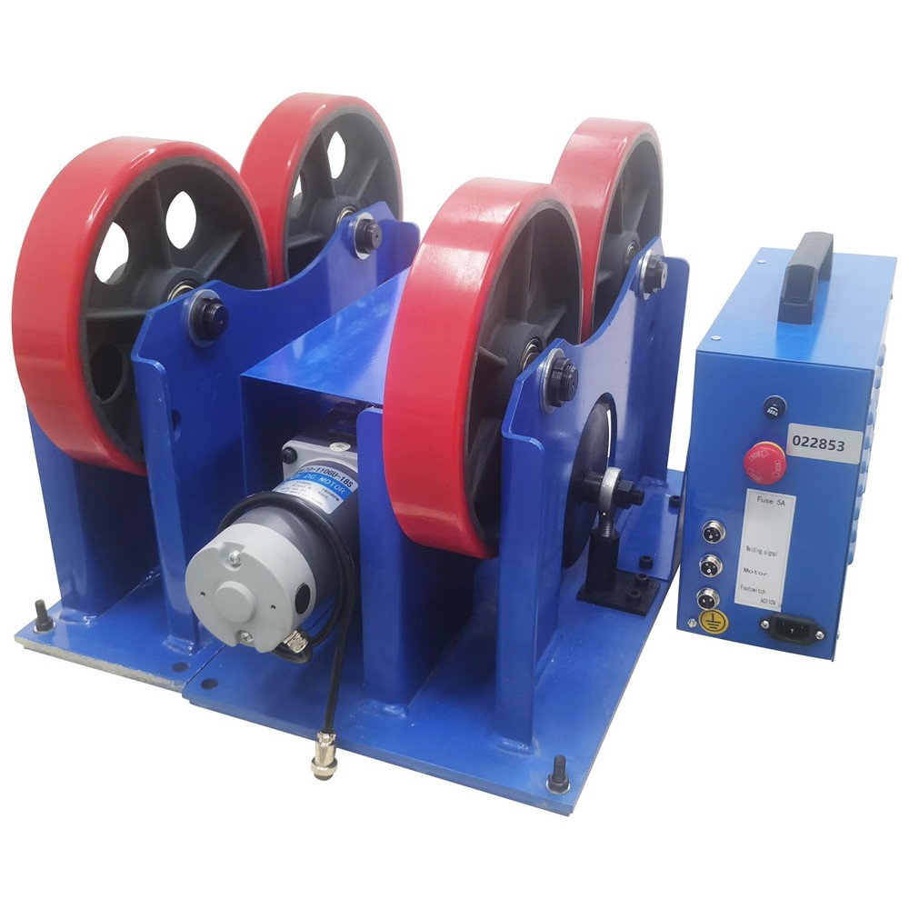 1T Timer-Controlled Welding Turning Roller Welding Roller Positioner 20-800mm
