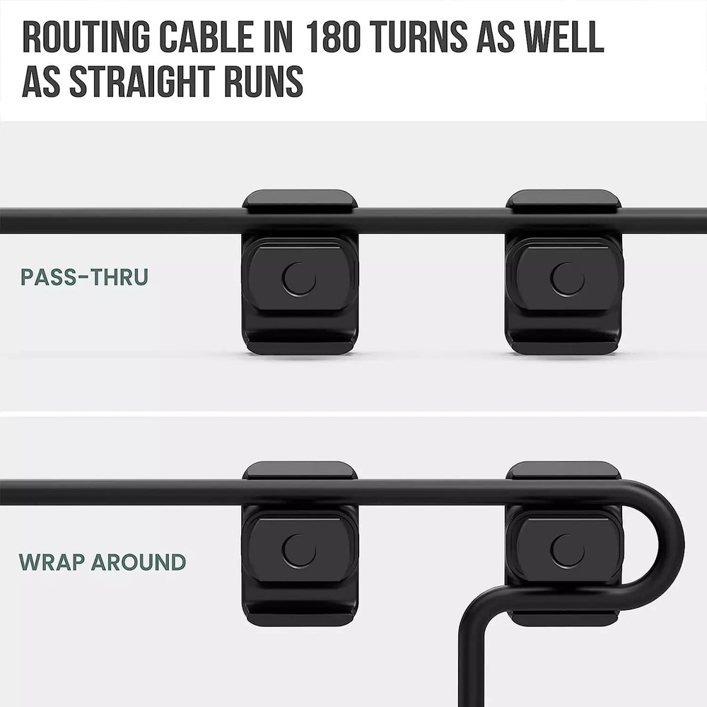 CGM909 Pressure Switch Cable Guides Compatible with M-LOK System, Flashlight Las