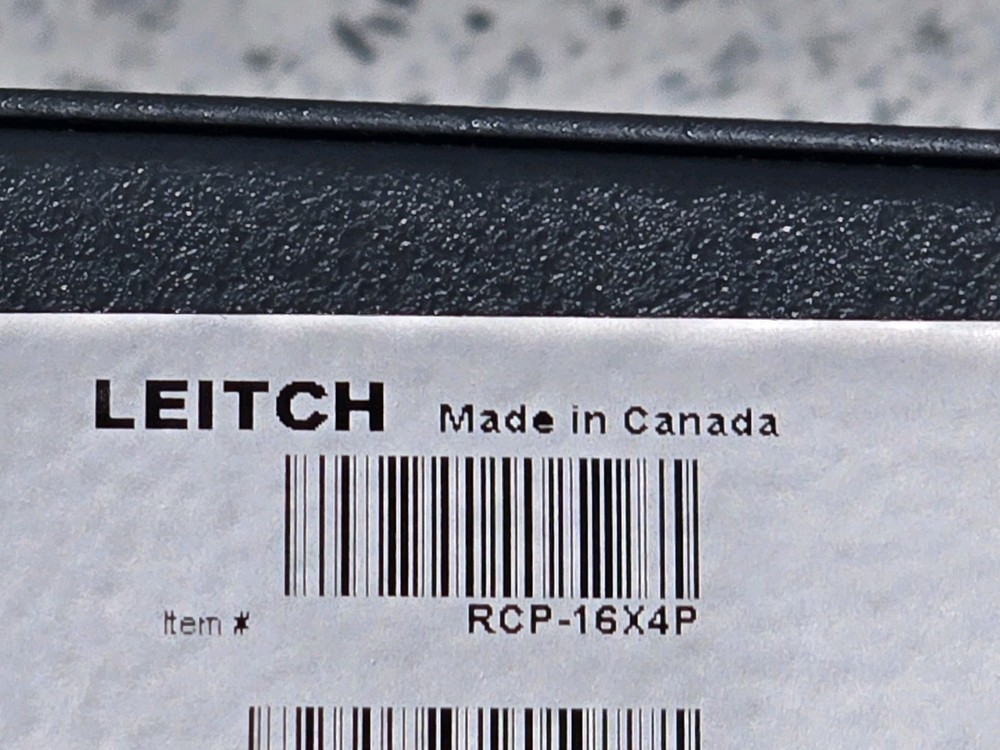 Harris RCP-16X4P Rackmount Remote 16x4 Programmable Crosspoint Pushbutton Panel