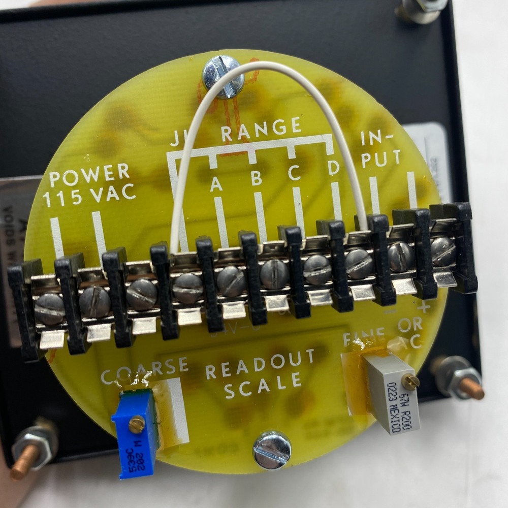 RT ENGINEERING SERVICE DPM45BP DIGITAL INDICATOR 5-DIGIT PANEL METER 115VAC