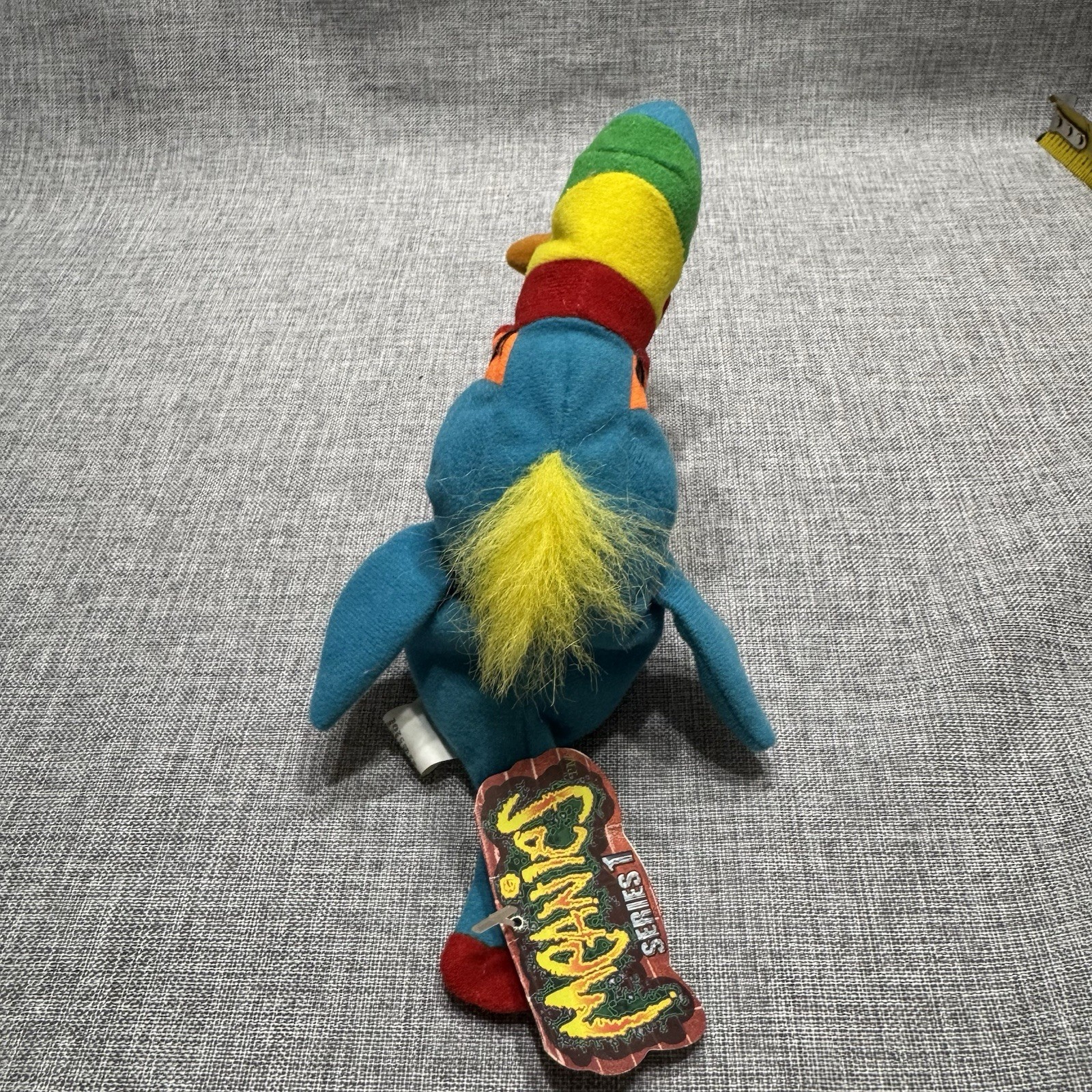 Meanies Series 1 Beanie Hurley the Toucan New with Tag Plush 1997 Vintage
