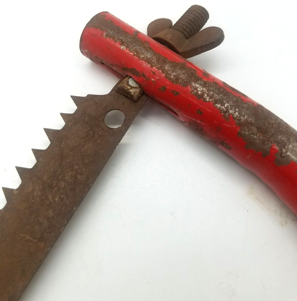 Vintage Saw Metal Handle Bow Hardware Pruning