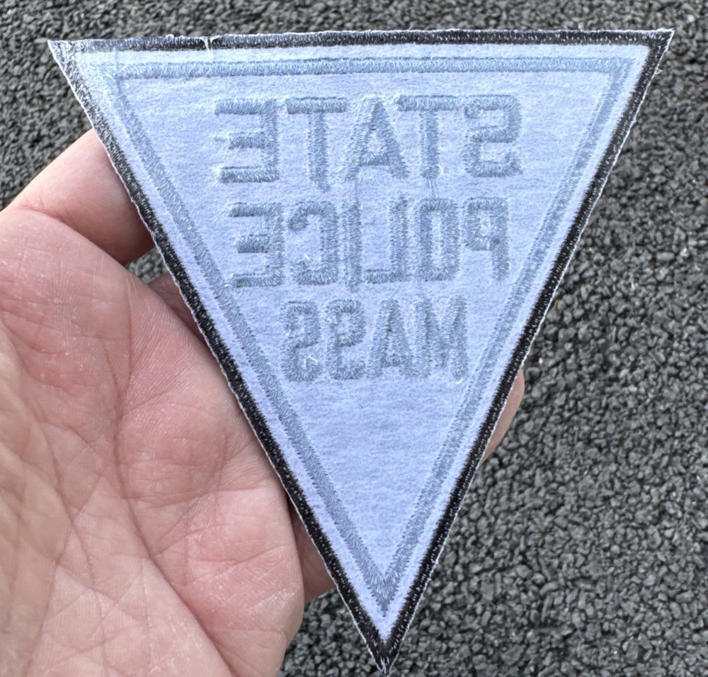 Massachusetts State Police RETRO Patch
