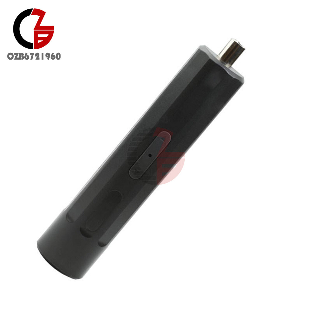 Portable Cordless Rechargeable Electric Screwdriver Kit Mini Power Tool + Bits