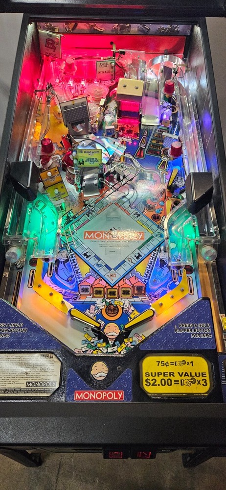 MONOPOLY Pinball Machine - Stern 2001 - 877