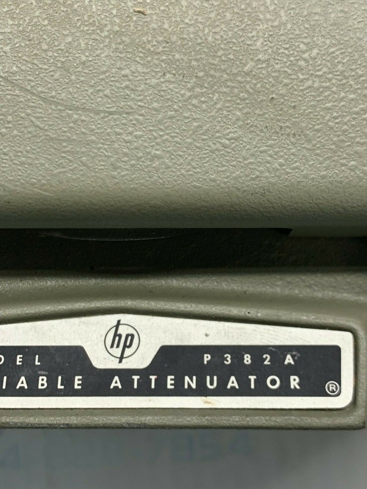 HP P382A VARIABLE ATTENUATOR