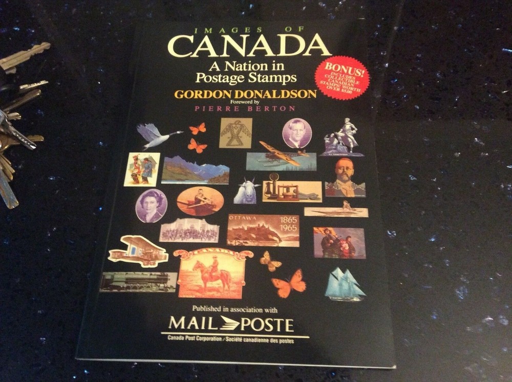 Images of Canada A Nation in Postage Stamps by Gordon Donaldson Color Print 1990
