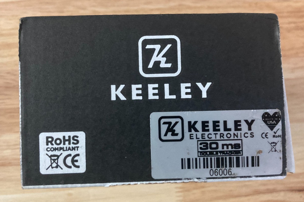 Keeley 30ms Automatic Double Tracker Effects Pedal (New Open Box)