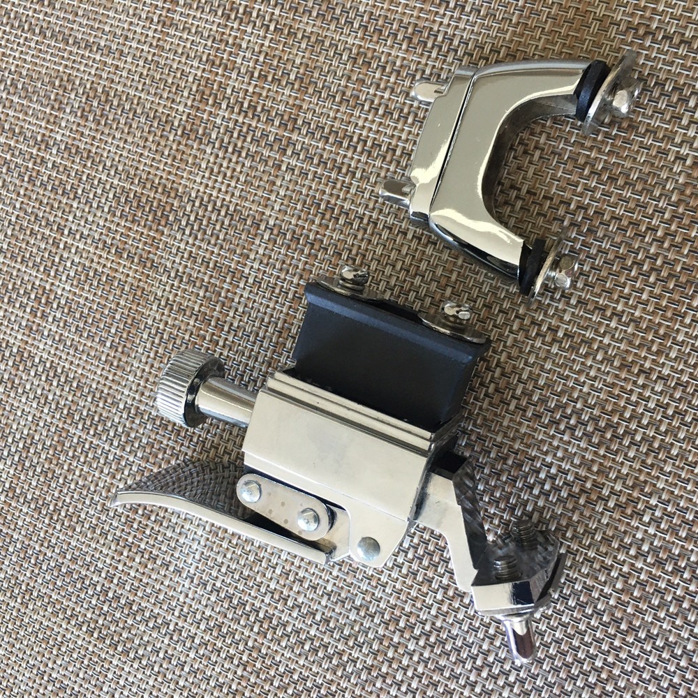 LUDWIG ELEMENT EVOLUTION SNARE DRUM STRAINER / THROW OFF + BUTT PLATE EXCELLENT