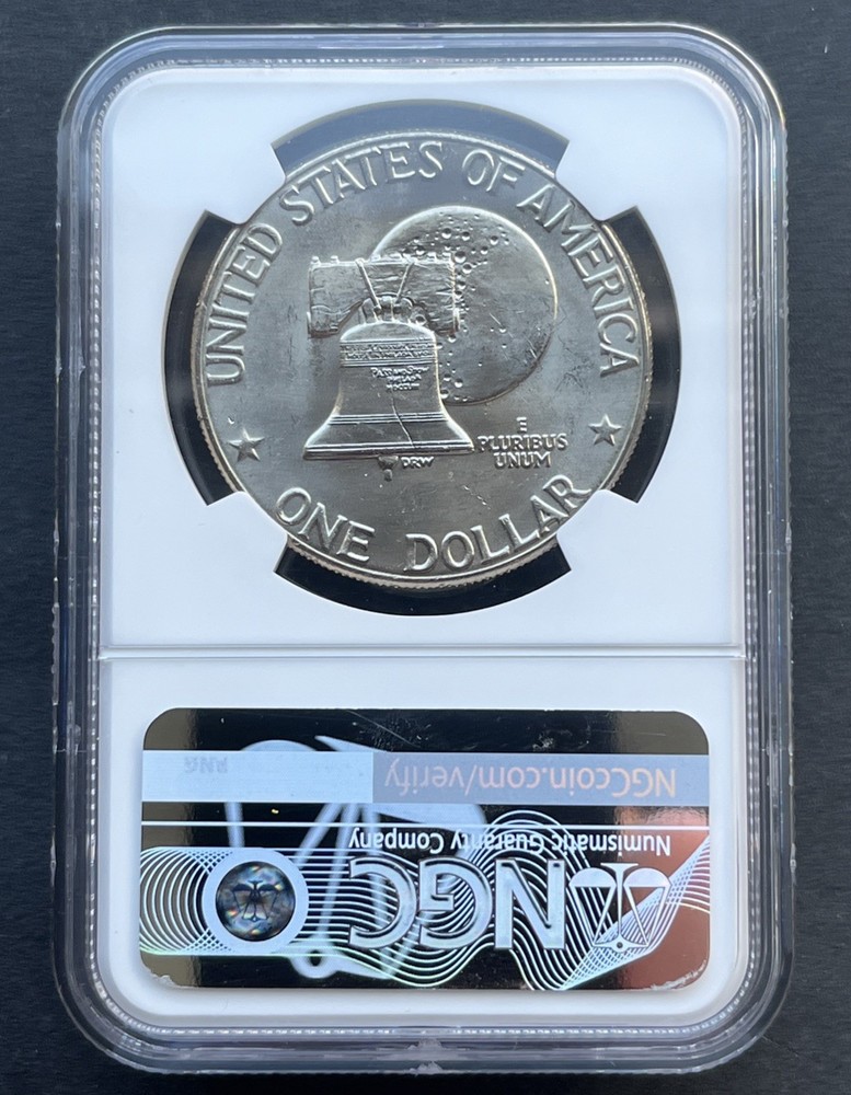1976-D Type 2 Eisenhower Dollar NGC MS65 Bicentennial