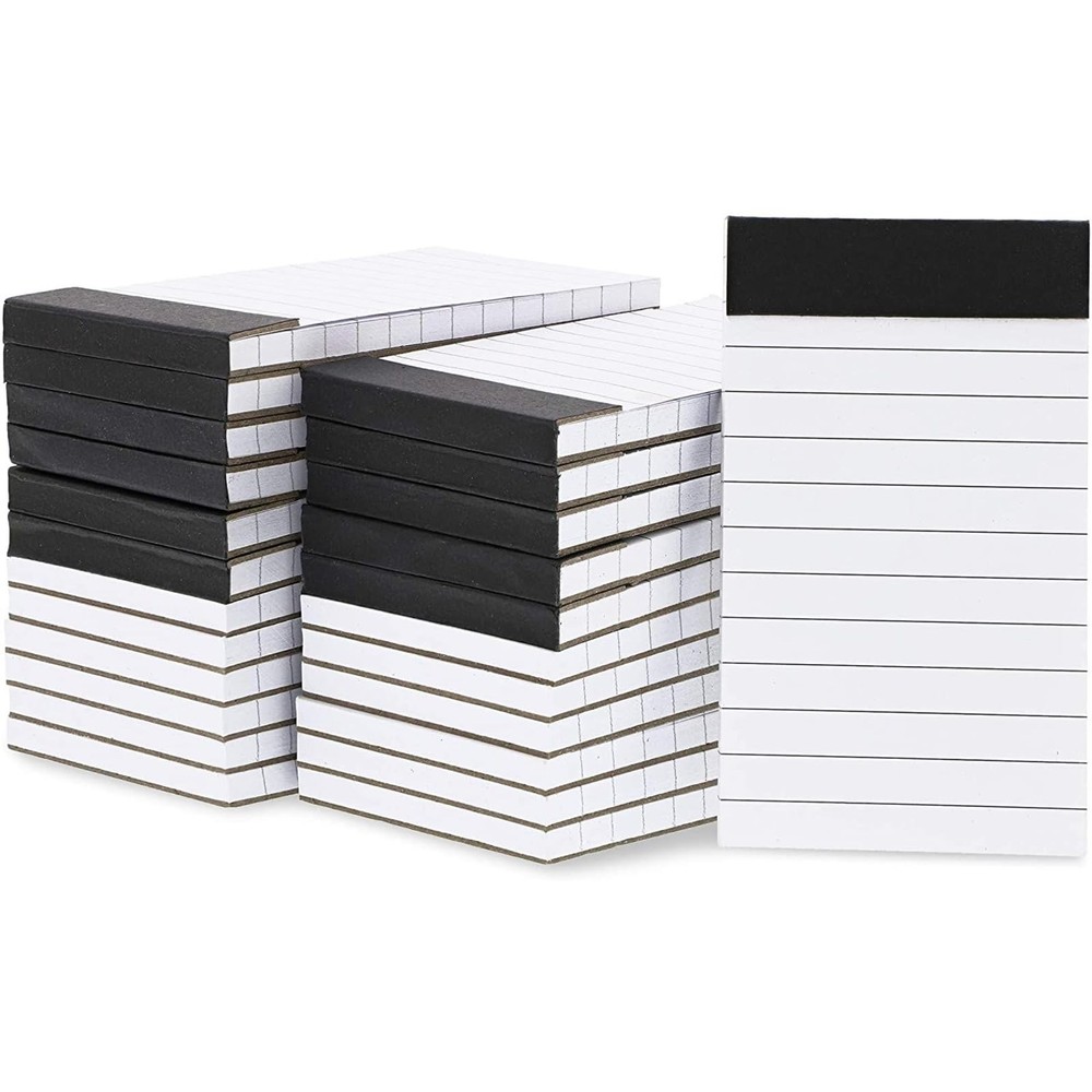 24 Pack Mini To Do Notepads 2x4 Inch